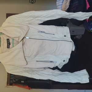 Blanco Noir sz sm tan jacket